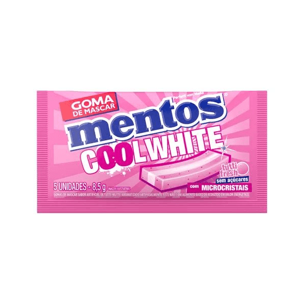 Chiclete Mentos 3 Camadas Tutti Fresh 8,5g