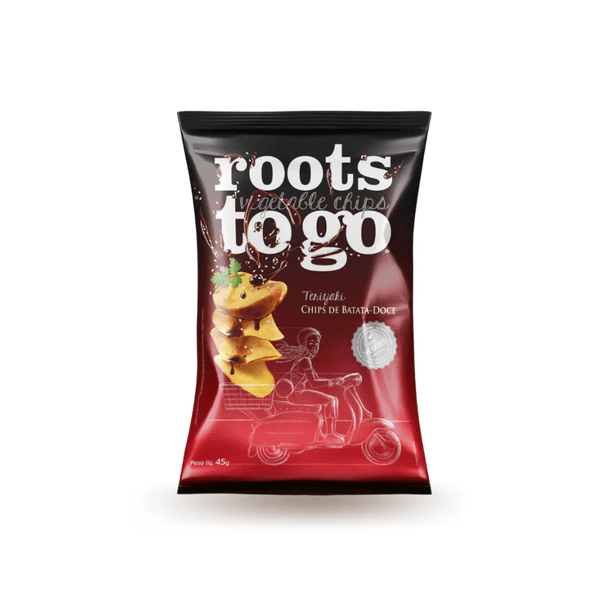 Chips De Batata Doce Roots To Go Teryaki 45g