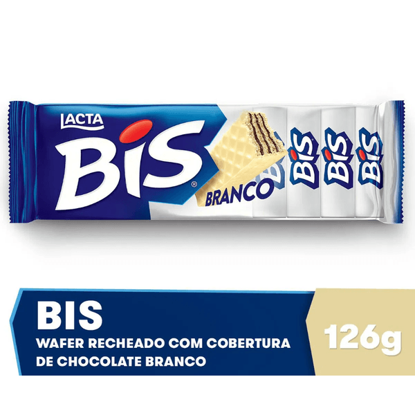 Chocolate Bis Branco 126g