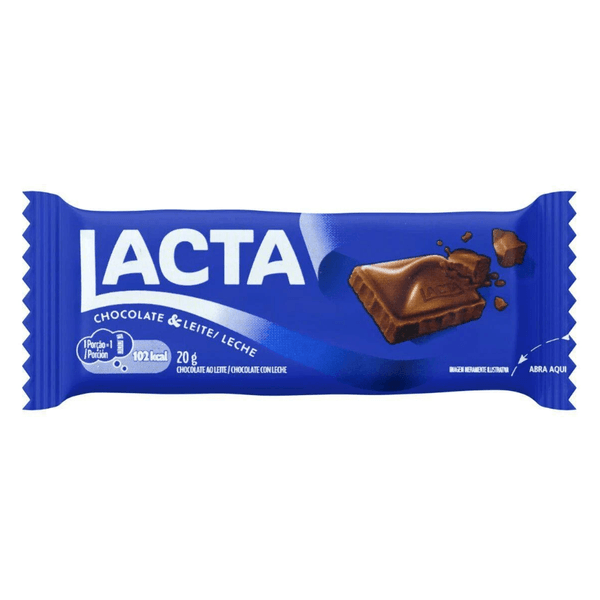 Chocolate Lacta ao Leite 20g