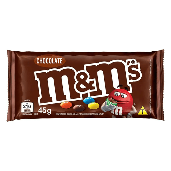 Chocolate M&ms Ao Leite 45g