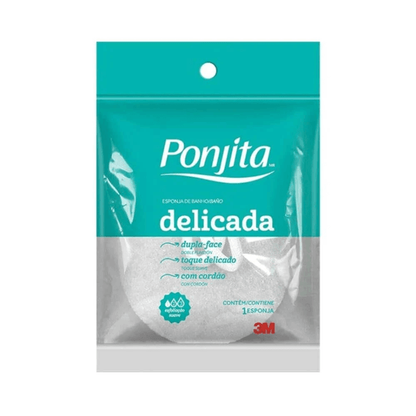 Esponja De Banho Ponjita Delicada