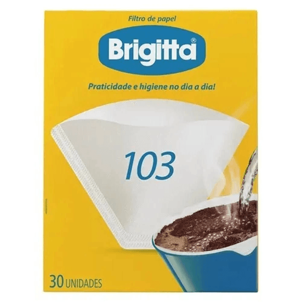 Filtro De Papel Para Café Brigitta 103 - 30 Unidades