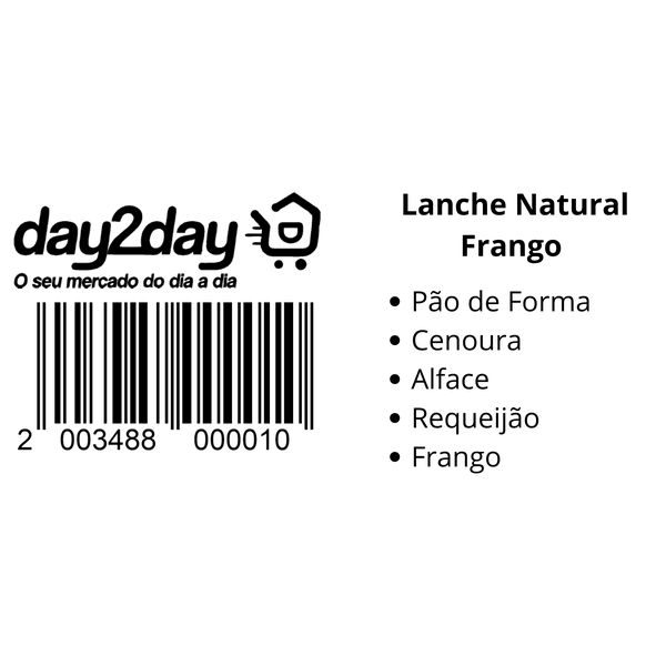 Lanche Natural Frango