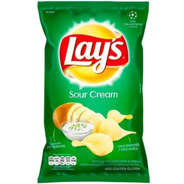 Salgadinho Lays Sour Cream 45g Day 2 Day