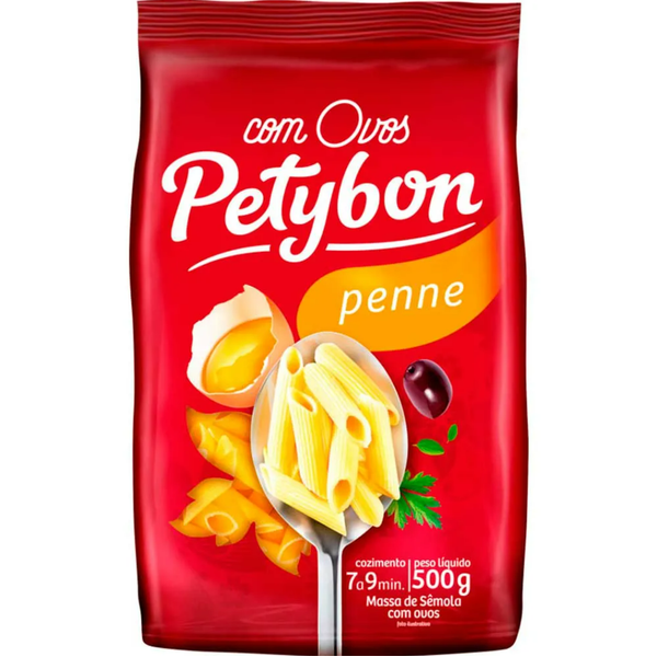 Macarrão Com Ovos Petybon Penne 500g
