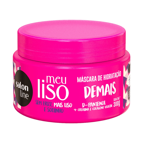 Máscara De Hidratação Salon Line Meu Liso Demais 300g