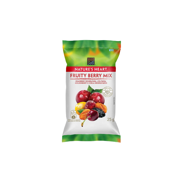 Snack Nature's Heart Fruit Berry Mix 25g