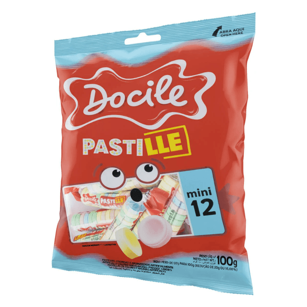 Pastilha Docile Pastille Fruit 100g