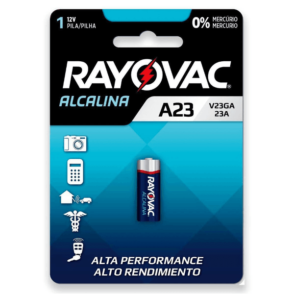 Pilha Alarme Rayovac 12volts V23ga