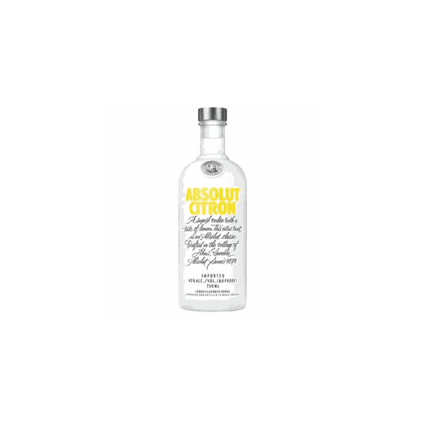 Vodka Absolut Citron 750ml