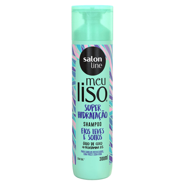 Shampoo Salon Line Meu Liso Super Hidratação 300ml