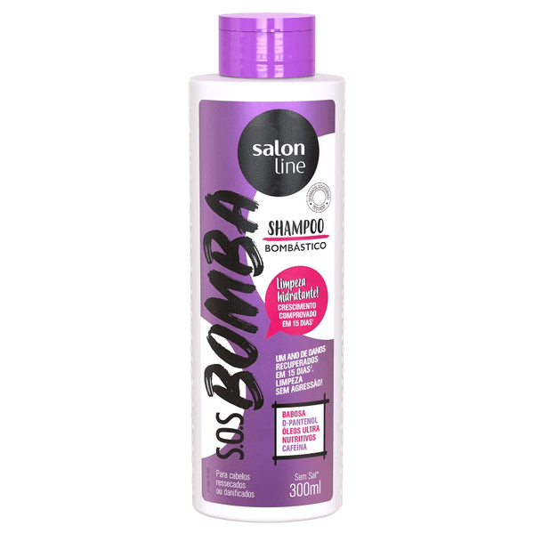 Shampoo Salon Line SOS Bomba Mega Hidratação 300ml