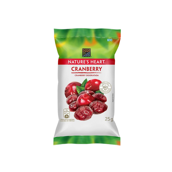 Snack Natures Heart Cranberry 25g
