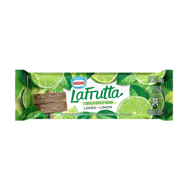 Sorvete La Frutta Limão Picolé 66g