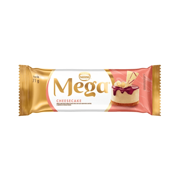 Sorvete Mega Cheesecake Picolé 71g