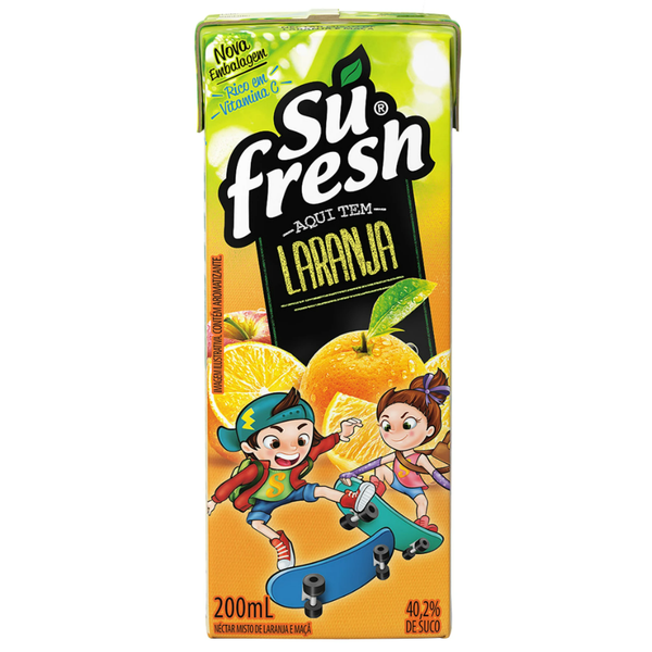 Suco Sufresh Laranja 200ml