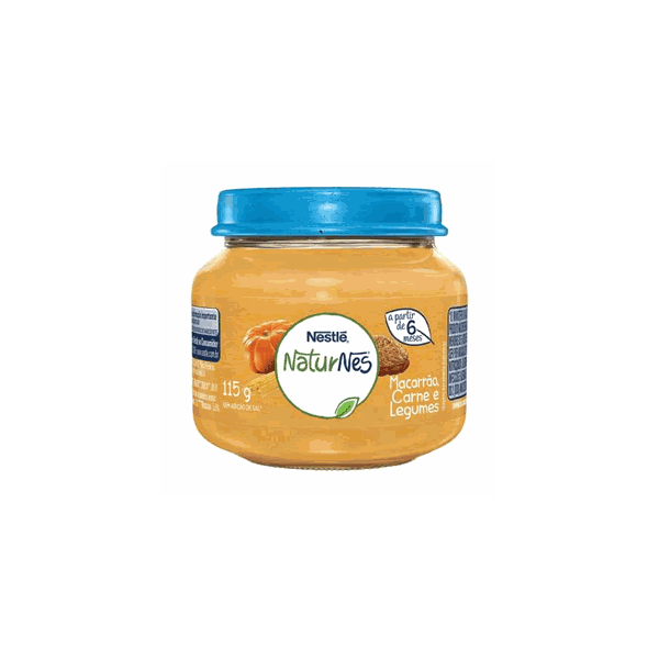 Papinha Nestlé Naturnes Carne, Legumes e Macarrão 115g