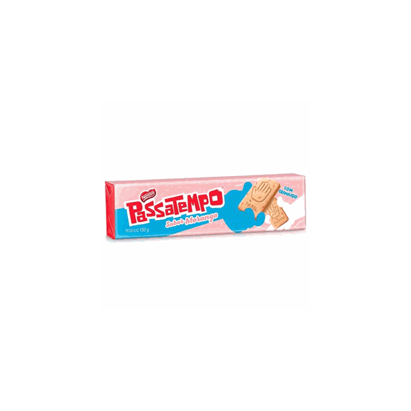 Biscoito Passatempo Morango 150g