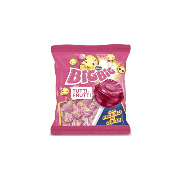 Pirulito Big Big Tutti Frutti 600g