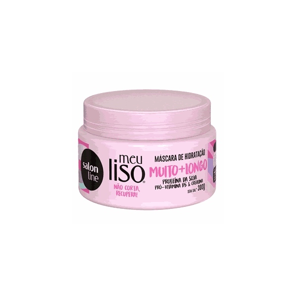 Máscara De Hidratação Salon Line Meu Liso Muito + Longo 300g