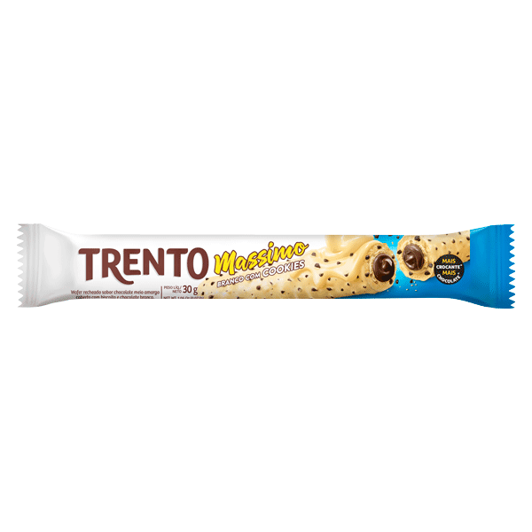 Trento Massimo Branco Com Cookies 30g