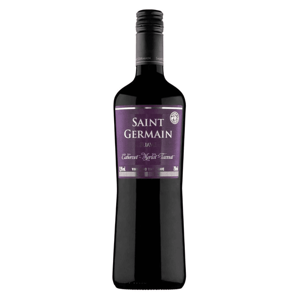 Vinho Saint Germain Tinto Suave Cabernet, Merlot e Tannat 750ml
