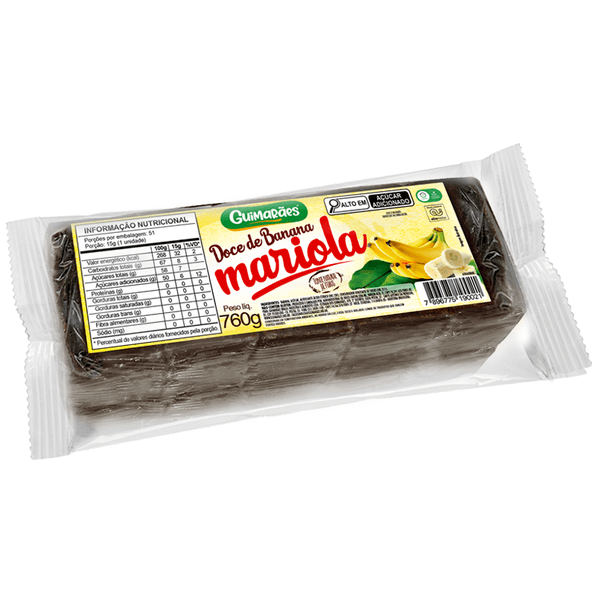 Mariola De Banana 760g