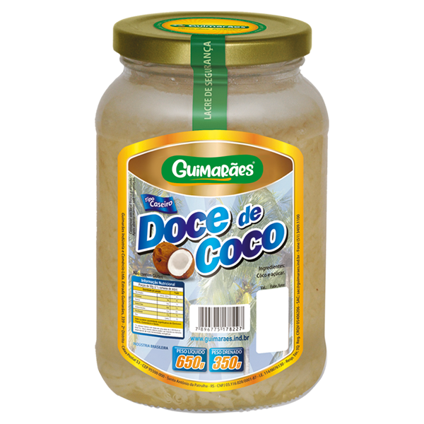 Doce De Coco Em Calda 650g