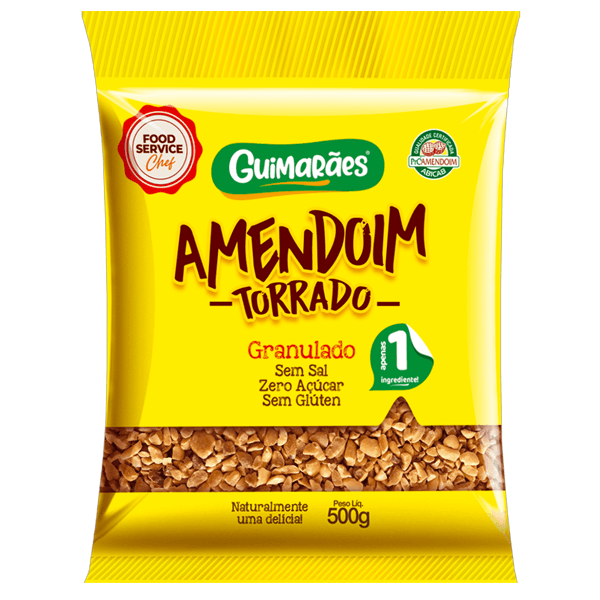 Amendoim Torrado Granulado 500g
