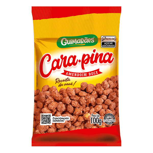 Amendoim Carapina Pralinê 100g