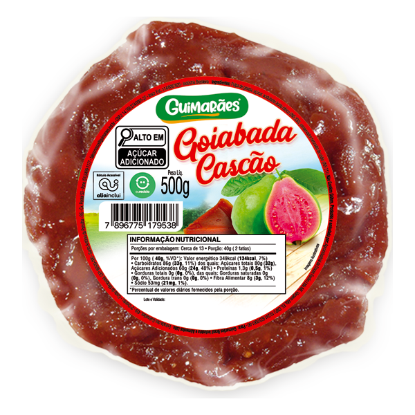 Goiabada Cascão 500g