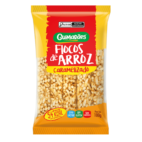 Flocos De Arroz Caramelizado 100g