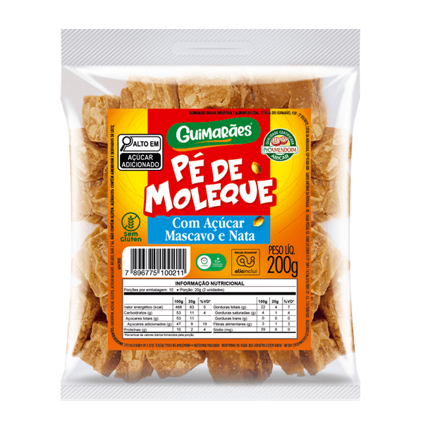 Pé De Moleque Com Nata 200g