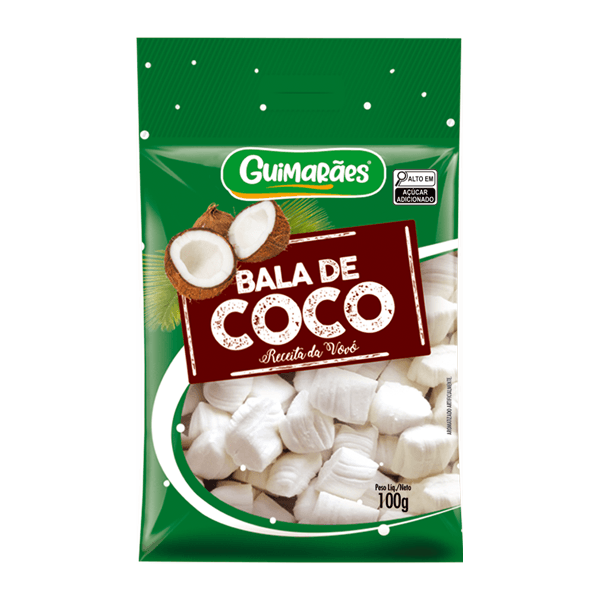 Bala De Coco 100g