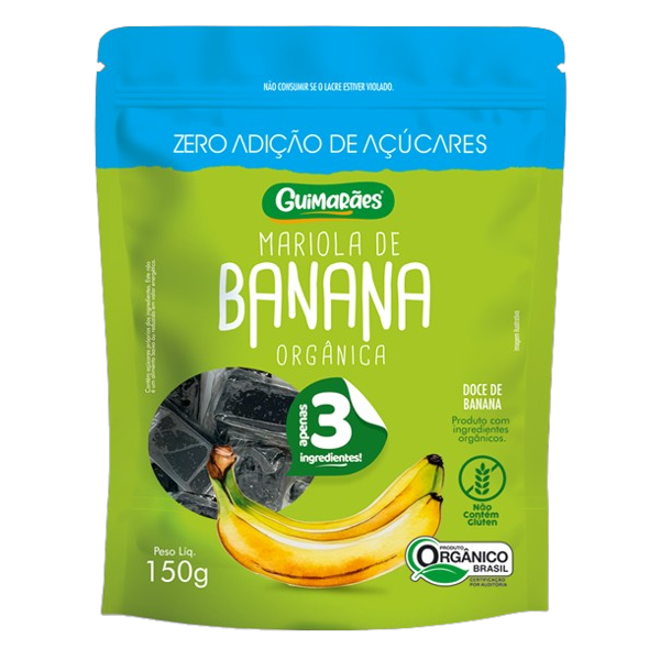 Mariola De Banana Orgânica 150g
