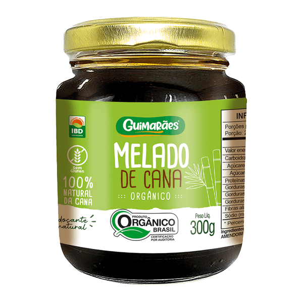 Melado Orgânico De Cana 300g