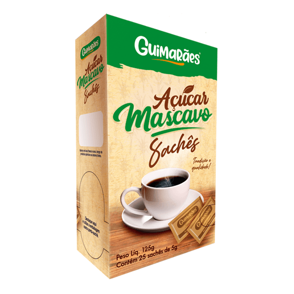Açúcar Mascavo Sachê 125g