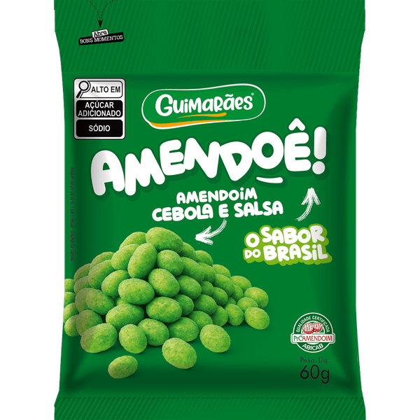 Amendoim Cebola e Salsa 60g