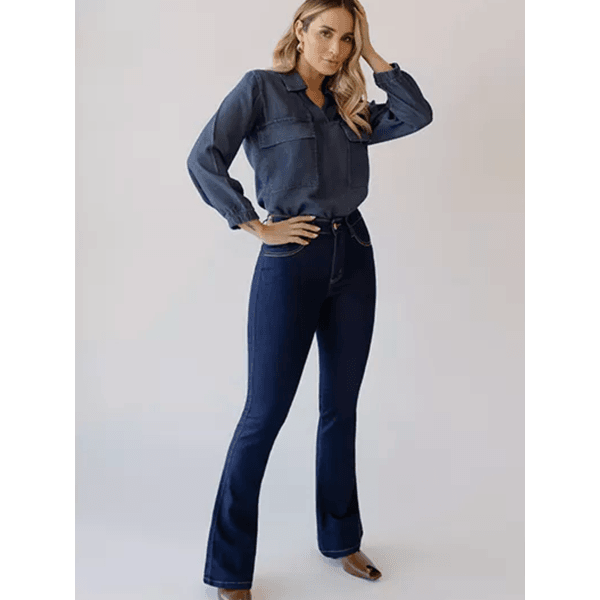 Calça Flare Power Stretch