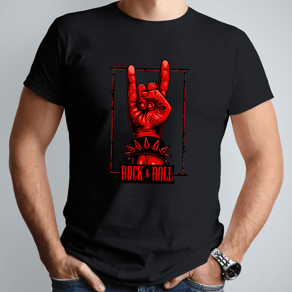 Camiseta T-Shirt Masculina Black Rock Hand 