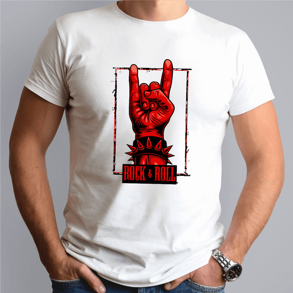 Camiseta T-Shirt Masculina White Rock Hand