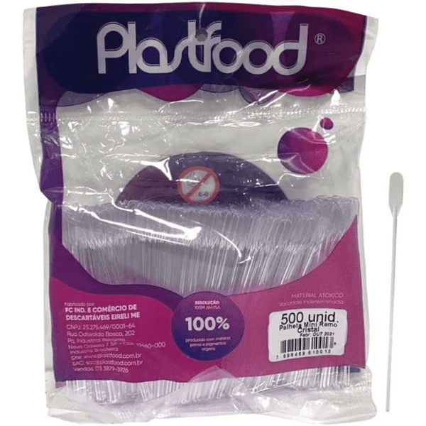 MEXEDOR CAFE PLASTFOOD - PCTE 500 UNID