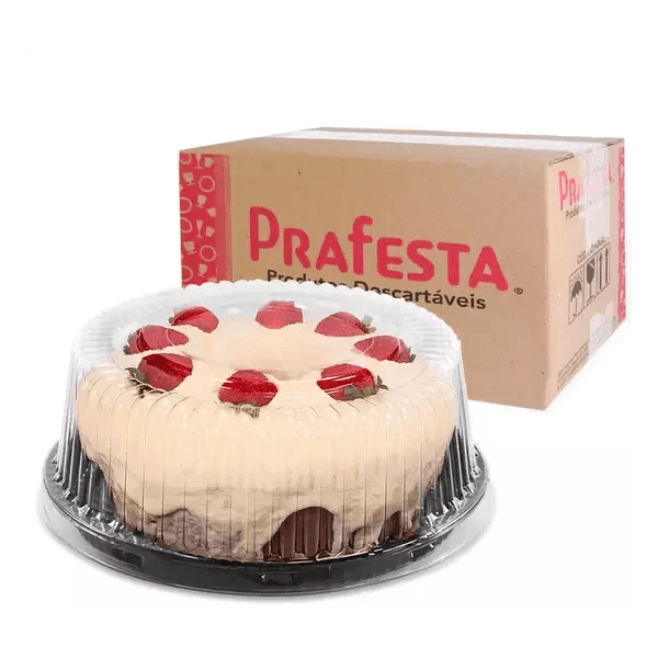 EMBALAGEM PARA BOLO/TORTA 18x09 P-32M PRAFESTA - Cx 100 UNID