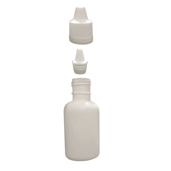 FRASCO BRANCO 0030ML BATOQUE - PCTE 50 UNID 