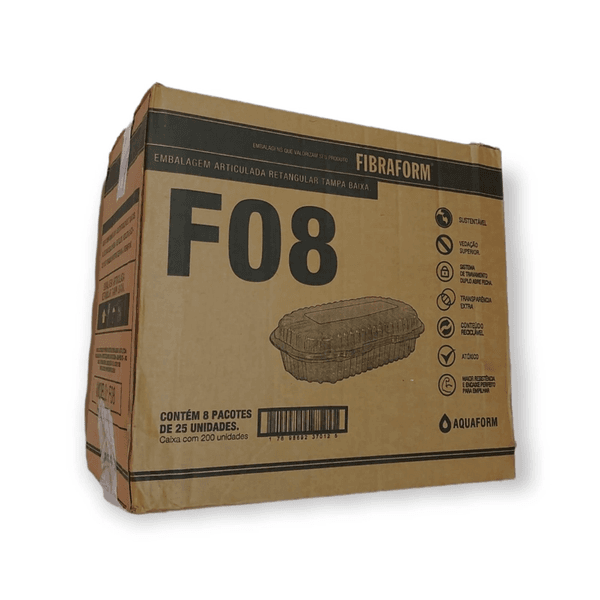EMBALAGEM DOCE 08 F-08 FIBRAFORM - CX 200 UNID