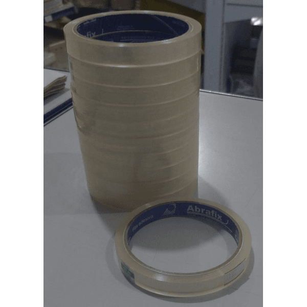 FITA ADESIVA TRANSP 12mmX 40 m - PCTE 10 UNID 