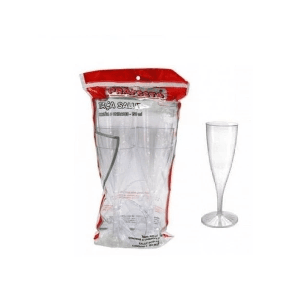 TACA 150 ML SALUT PRAFESTA - PCTE 06 UNID