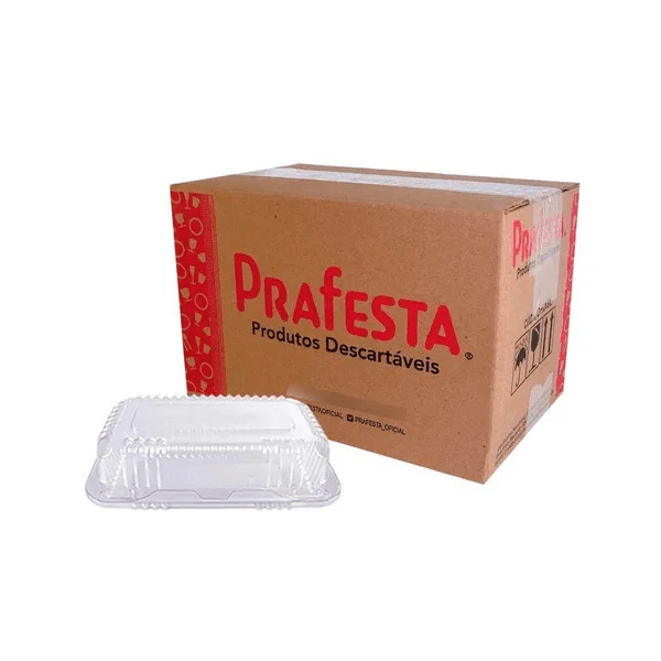 EMBALAGEM DOCE 10 LUNCH BOX PRAFESTA - Cx 100 UNID 
