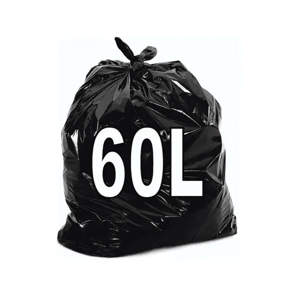 SACO LIXO 060 LITROS REFORÇADO 65x80x010 - PCTE 1 KG